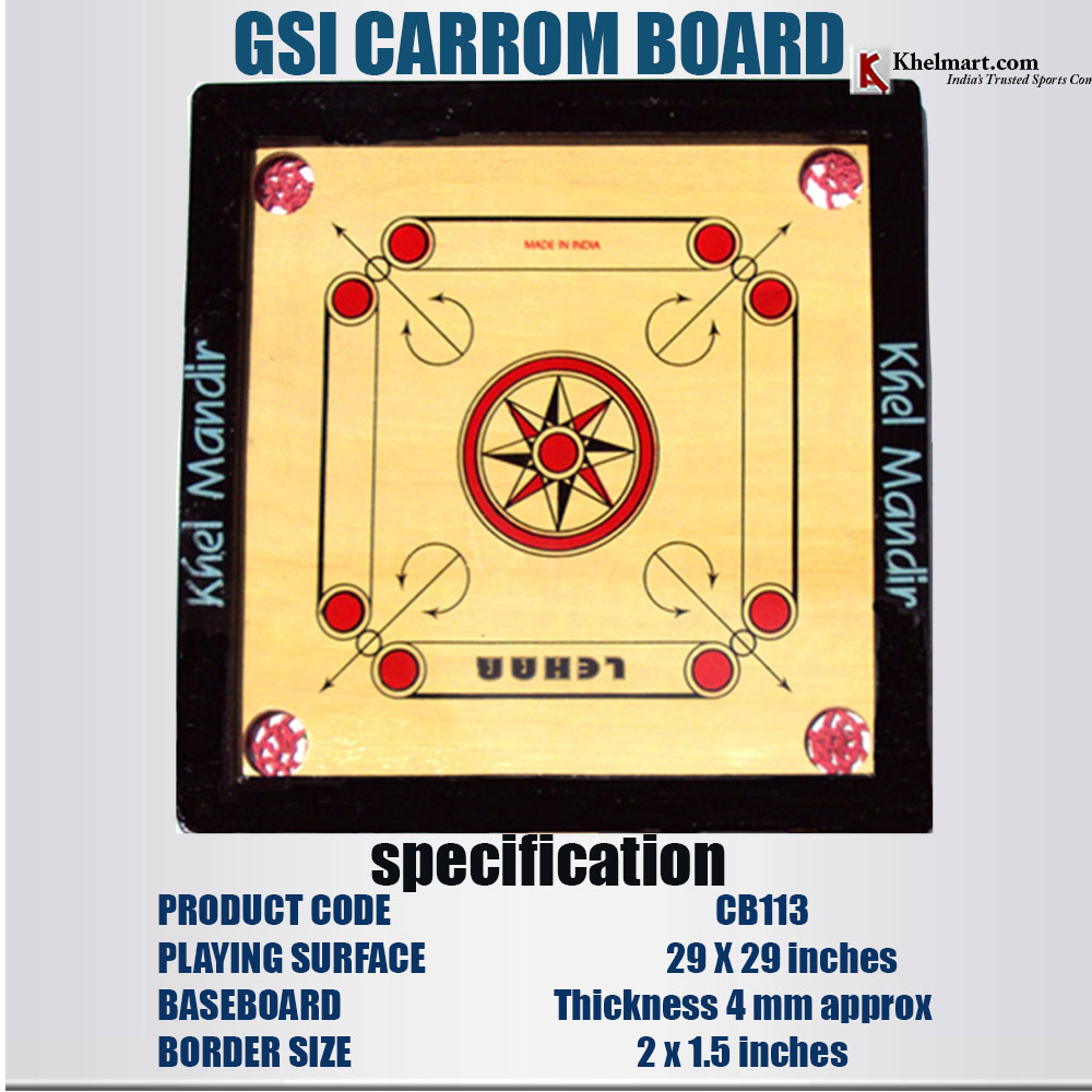 GSI Carrom board.jpg